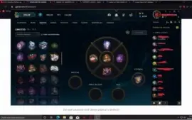 conta de lol gold 4 skins e champs !