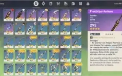 DILUC / AR 25 + 6 PERSONAGENS 4*