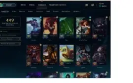 Conta Platina 4 (20 Vitorias), todos os champions, 254 skins