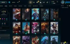 Conta LOL LVL 317 | 135 Campeões| 129 Skins |GOLD 4| 2016