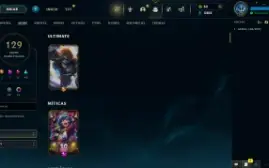 Conta LOL LVL 317 | 135 Campeões| 129 Skins |GOLD 4| 2016