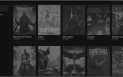 Conta da epic com vários jogos