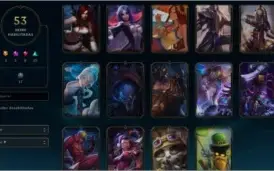 CONTA GOLD 4 COM MUITAS SKINS E CAMPEÕES