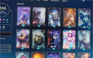 Conta plat 1 lol