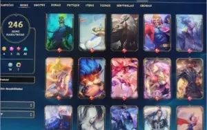Conta plat 1 lol