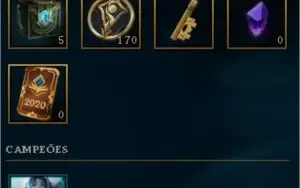 🔥 CONTA ACC LEAGUE OF LEGENDS PLATINA IV C/ 58% WR 🔥