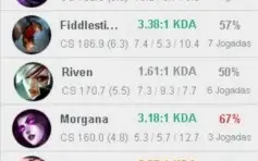 🔥 CONTA ACC LEAGUE OF LEGENDS PLATINA IV C/ 58% WR 🔥