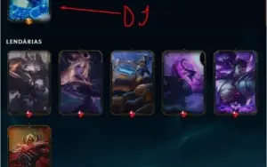 Conta Platina 2 65 skins 96 champs, ex diamond 4