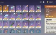 Conta Genshin Ayaka e arma + andarilho +2t5 plus star rail