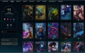 Conta League of Legends TOP