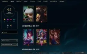 Conta League of Legends TOP
