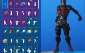 FORTNITE CAVALEIRO NEGRO +100 Skins , Promoção !