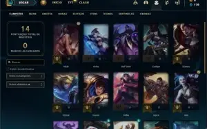 Conta prata 2 com 21 Champs e 7 Skins