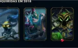 CONTA LOL 126 CHAMP, 77 SKINS