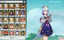 Conta Genshin - 27 Personagens 5 (Constelados), 15 Armas 5*