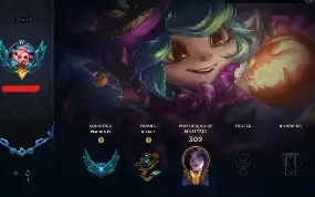 Conta LoL | Full Dados | Platina IV | 126 Skins | Chibis TFT
