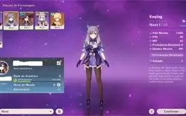 ar 5 américa Mona, keqing + banner garantido