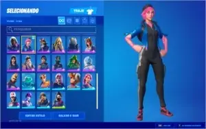 Conta Fortnite com salve o mundo e varias skins