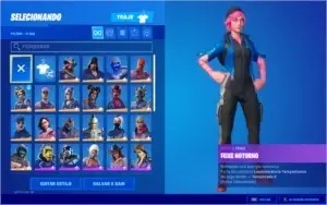 Conta Fortnite com salve o mundo e varias skins