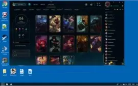 CONTA DE LOL LVL 97, GOLD 4, 56 SKINS, 17 EMOT, 12 SENTINELA