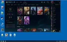 CONTA DE LOL LVL 97, GOLD 4, 56 SKINS, 17 EMOT, 12 SENTINELA