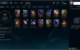 Conta unranked lvl 30 - com 32.000EA