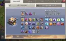 02 contas de Clash of Clans - as duas CV 11