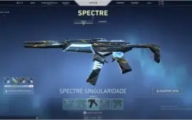 Conta valorant (700 reais em skins)