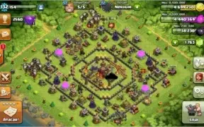clash of clans cv10 quase full
