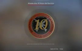 Conta CS:GO medalha 5/10 anos