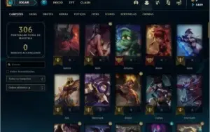 Conta LoL [Ouro 1] 78 Campeões, 29 Skins MUITO BARATA