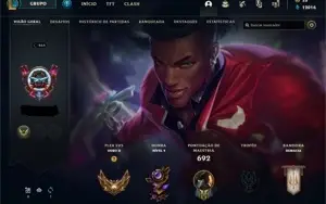 Conta League of Legends + Valorant
