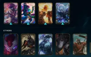 2 Misticas, 14 Lendárias, 29 Épicas + 10 Skins Nos Espolios