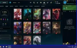Conta lol Diamante 3 - 135 Skins + 80 Gemas ACEITO OFERTA!