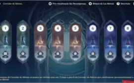 RAIDEN⚡ + ZHONGLI🌑 + DILUC🔥 + Catalisador 5⭐ - AR 30