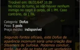 Conta Dofus, Servidor Crocabulia Antigo Spiritia/Helioboros
