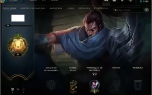 Contas lvl 30 unranked league of legends