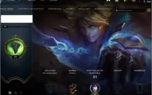 Contas lvl 30 unranked league of legends
