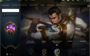 Contas lvl 30 unranked league of legends