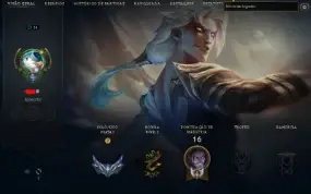 Conta LOL com Kayn Prestígio + Passe Comprado
