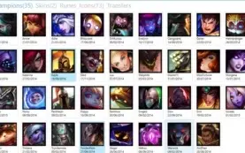 CONTA UNRANKED LOL - 35 CHAMPIONS - 2 SKINS - 13 ICONES