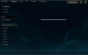 Conta LoL todos os champs 171 skins, preço negociável.
