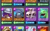 CLASH ROYALE (XP11, Arena lendária, 240K Ouro, 17 Lendárias)