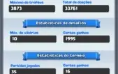 CLASH ROYALE (XP11, Arena lendária, 240K Ouro, 17 Lendárias)