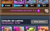 CLASH ROYALE (XP11, Arena lendária, 240K Ouro, 17 Lendárias)