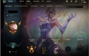 Conta League of Legends - Coleção grande