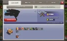 Conta clash of clans Cv12 quase Full, vendo com e-mail. .