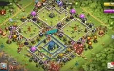 Conta clash of clans Cv12 quase Full, vendo com e-mail. .