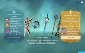 Conta Com Nahida C3+Bis, Raiden C0+Bis, Navia E +