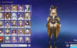 Conta Com Nahida C3+Bis, Raiden C0+Bis, Navia E +